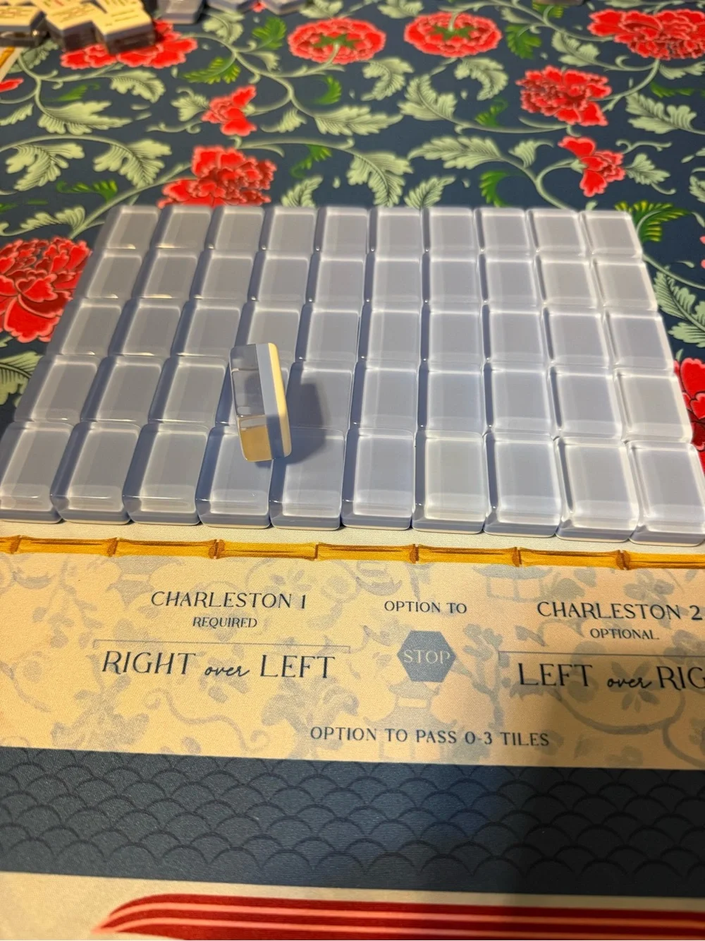 NEW! LUCKY LADYBUG Premium American Mahjong Tiles Set 160 Translucent Acrylic